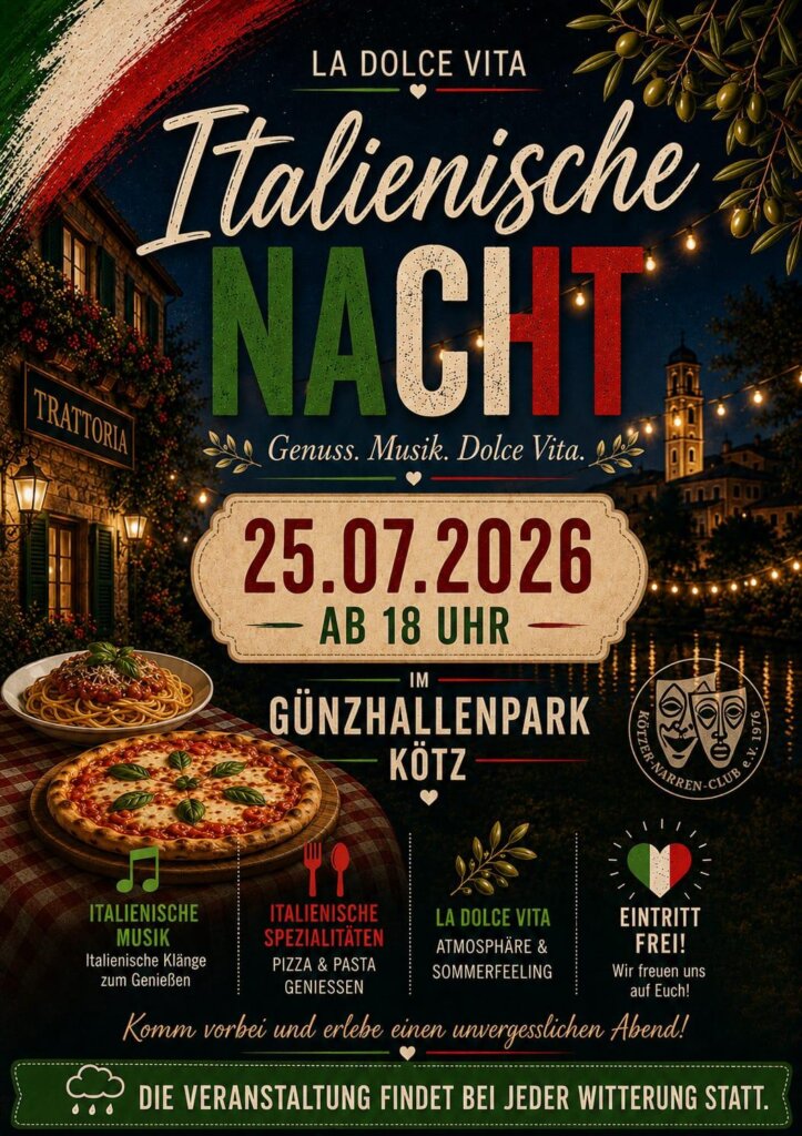 Italienische Nacht 25.07.2026